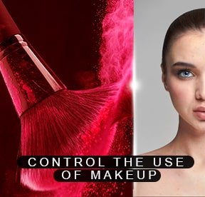 Control the use of makeup